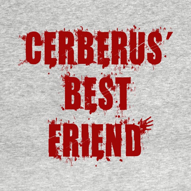 Cerberus Best Friend: Funny Greek Mythology Gaming Design by Tessa McSorley